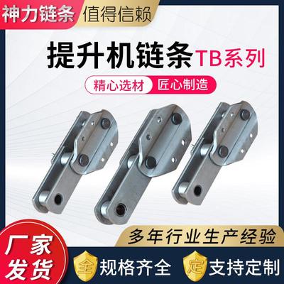 可定/制非标TB系列提升机链条垂直提升链条矿用板式链条