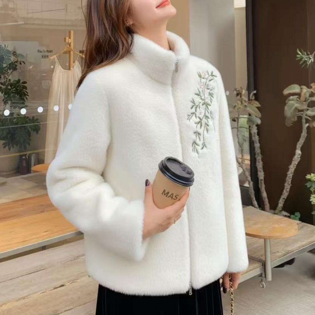 今年流行爆款独特超好看毛绒外套