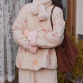 禅意清冷感复古大码 2025年新款 国风氛围感初冬棉服外套新中式 上衣