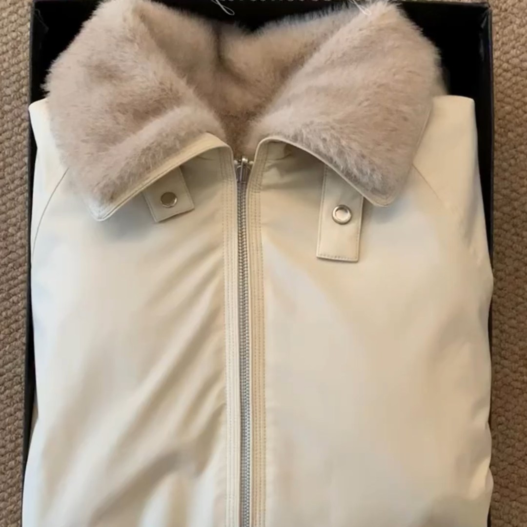 2025新款慵懒风毛领工装派克服小个子休闲宽松加厚保暖毛毛外套冬,女装/女士精品,大码内搭,淘宝优惠券,粉丝福利购,淘宝优惠卷