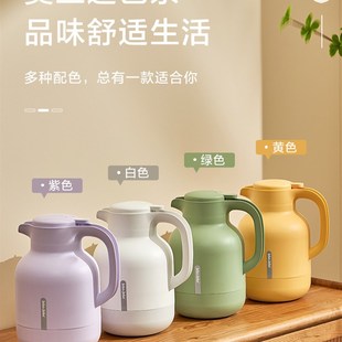 保温壶家用暖壶结婚餐厅饭店学生宿舍玻璃内胆大容量暖水瓶热水瓶