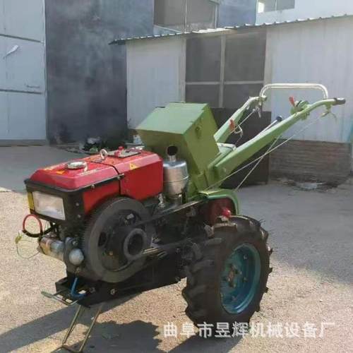 出口非洲小型手扶拖拉机8-22马力可选两轮耕地机动力强效率高