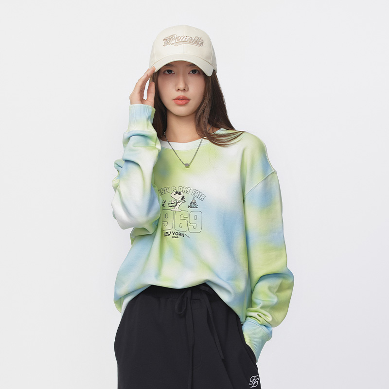 Fun潮牌套头卫衣男女同款2025年秋季新款史努比联名百搭休闲上衣