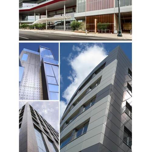 铝单板加工定制氟碳漆冲孔幕墙雨棚连廊广告门头吊顶外墙铝板厂家