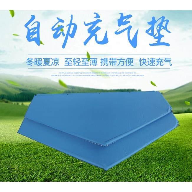 自动六角充气垫户外帐篷睡垫双人床垫六角帐篷垫子露营充气床垫