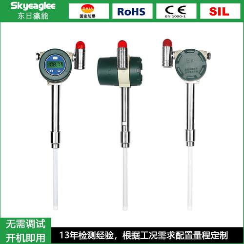 插入式粉尘检测仪 布袋检漏仪 高温管道烟囱TSP颗粒物浓度报警器