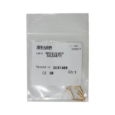 全新英国BULGIN触点焊接触芯SA3350/SA3349/SA3347/SA3348/1插针