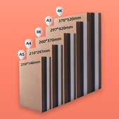 色纸硬纸板白色黑色硬纸板a3A4厚纸板白卡纸硬diy手工学生纸板牛