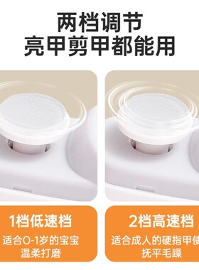 电动指甲刀老人儿童安成人磨甲修剪器防夹肉神器套装全自动指甲剪