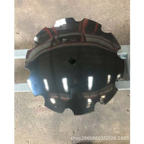 65锰钢材质耙片犁片圆盘犁配件缺口犁片圆盘重耙片