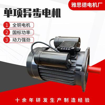 单项电机YL90L122极3.0W220V单相电动机2880转铜芯现货