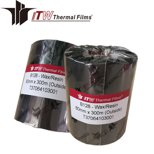 合成纸 纸 条码 碳带ITW碳带B128碳带可打铜版