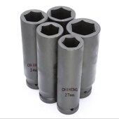 2小风炮六角加长套筒大飞大快速电动扳手六角套筒12厘米16厘米