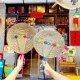 蒲扇非遗手工老式 可爱编织蒲草民宿儿童宝宝拍照道具 耐用扇子夏季