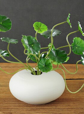 禅意新中式花瓶摆件创意客厅电视柜装饰品房间酒柜玄关陶瓷工艺品