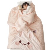 儿童夏凉被全棉皱皱纱布幼儿园午睡婴儿空调被宝宝夏季 小被子 薄款