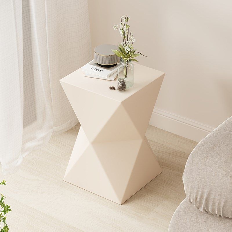沙发边几轻奢高级感几何艺术茶几民宿咖啡馆小桌子角几创意床头柜