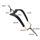 新款 中次高音萨克斯背带脖带挂带挂脖吊带肩带子双肩学生成人配件