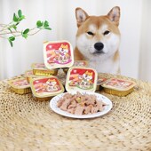 6盒地狱厨房狗零食狗餐盒犬罐头宠物零食狗狗湿粮包幼犬成犬伴粮