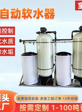 软化水处理设备地下井水过滤器工业锅炉除水垢全自动软化水装置