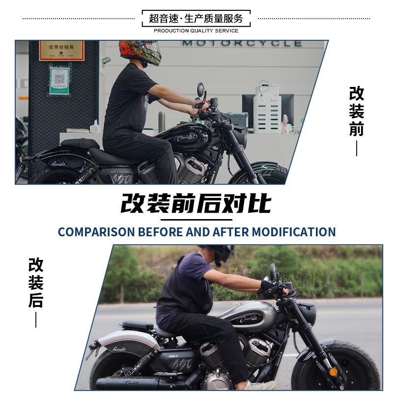 适用金吉拉300/450闪300/350灰石300改装车把方向把M把低把小燕把
