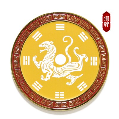 古玄空 精品四灵兽朱雀玄武青龙白虎天然四大神兽家居精工铜