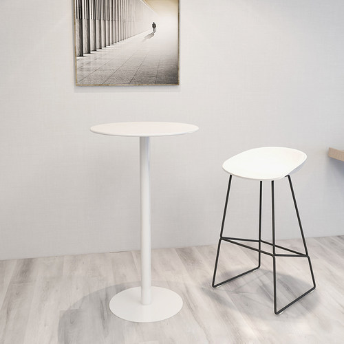 阳台小桌椅家用休闲咖啡桌圆形洽谈桌现代小型奶茶店桌椅