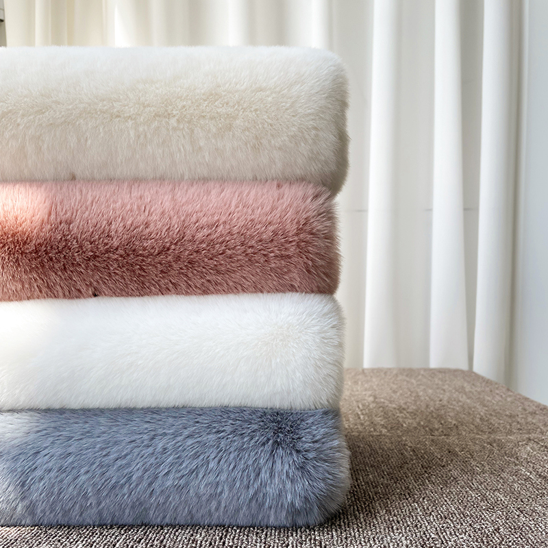 毛绒短毛飘窗垫仿兔毛窗台垫子卧室客厅床边毯地毯防滑阳台垫
