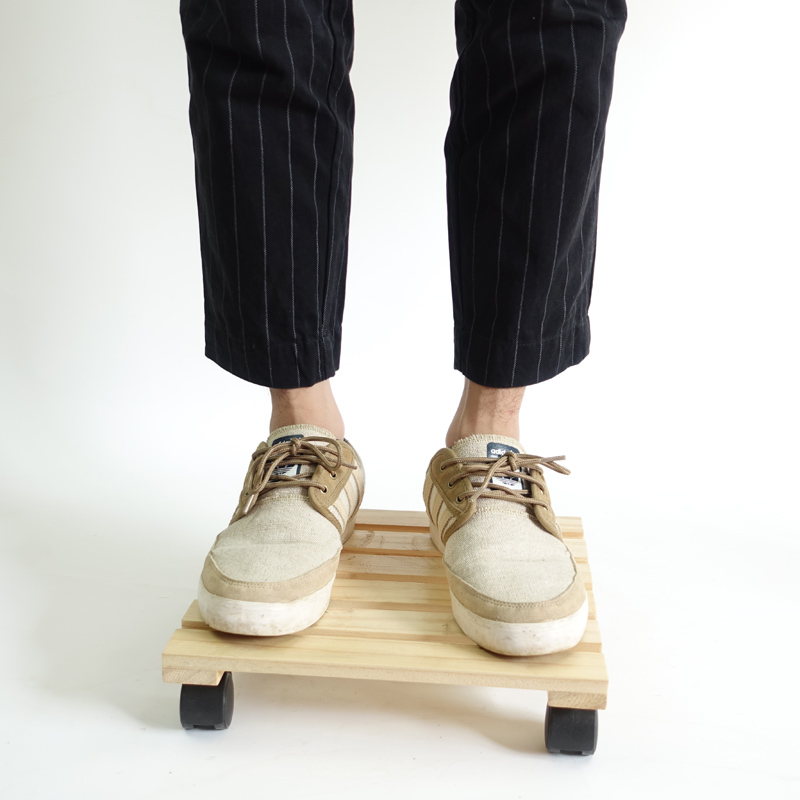 可万向轮花盆托盘铁艺客厅绿萝花架带滚轮底座托架阳台花盆架