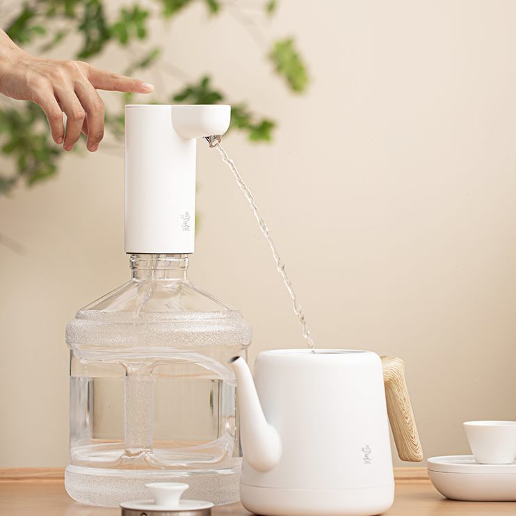 自动上水器装无线盏鸣小饮水机电动吸水纯净水桶水泵家用桶抽水器