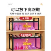 鞋 柜收纳神器省空间展示宿舍单层小 架简易门口分层隔板置物架鞋