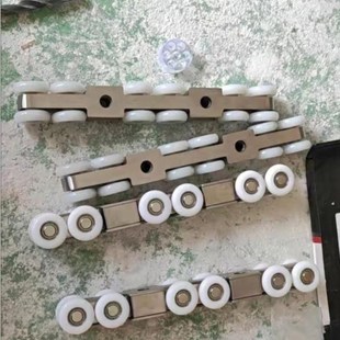 吊门滑轨轨道配件吊轮推拉门木门吊轨卫生间移门厨房上滑轨吊滑轮