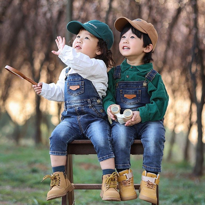 女宝宝复古怀旧背带裤春秋男童小童春装婴儿裤子儿童弹力牛仔裤,童装/婴儿装/亲子装,儿童牛仔裤,淘宝优惠券,粉丝福利购,淘宝优惠卷