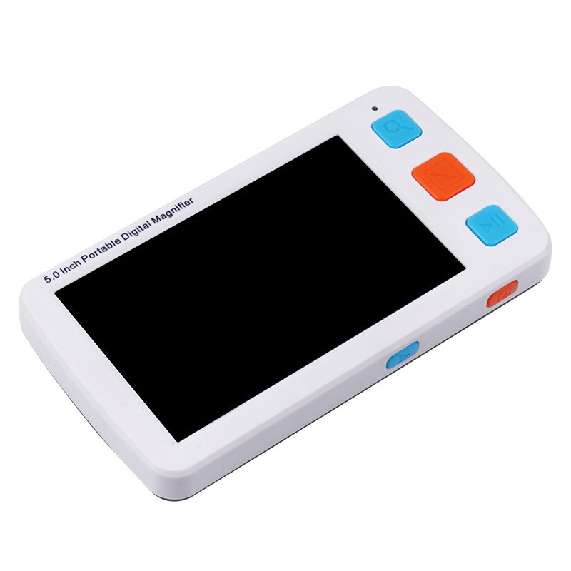 拜斯特5寸电子助视器老人儿童低视力用高清阅读便携手持式放大镜