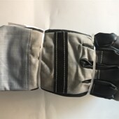 半皮革电焊手套加厚耐磨防护搬运帆布焊劳保手套 短款 精品10双 包邮