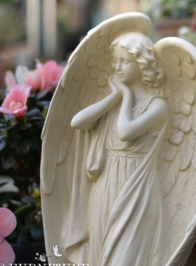 创意家居摆件客厅酒柜美女工艺品欧式精美人物天使礼品装饰品