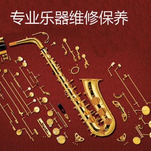 乐器维修小号翻新调试黑管翻新换垫萨克斯维修调试翻新短笛保养