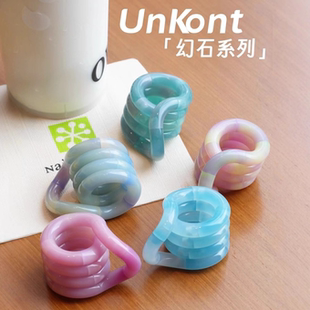正版 UNKNOT幻石网红扭扭乐解压捏捏神器手指尖缠绕小玩具缓解焦虑