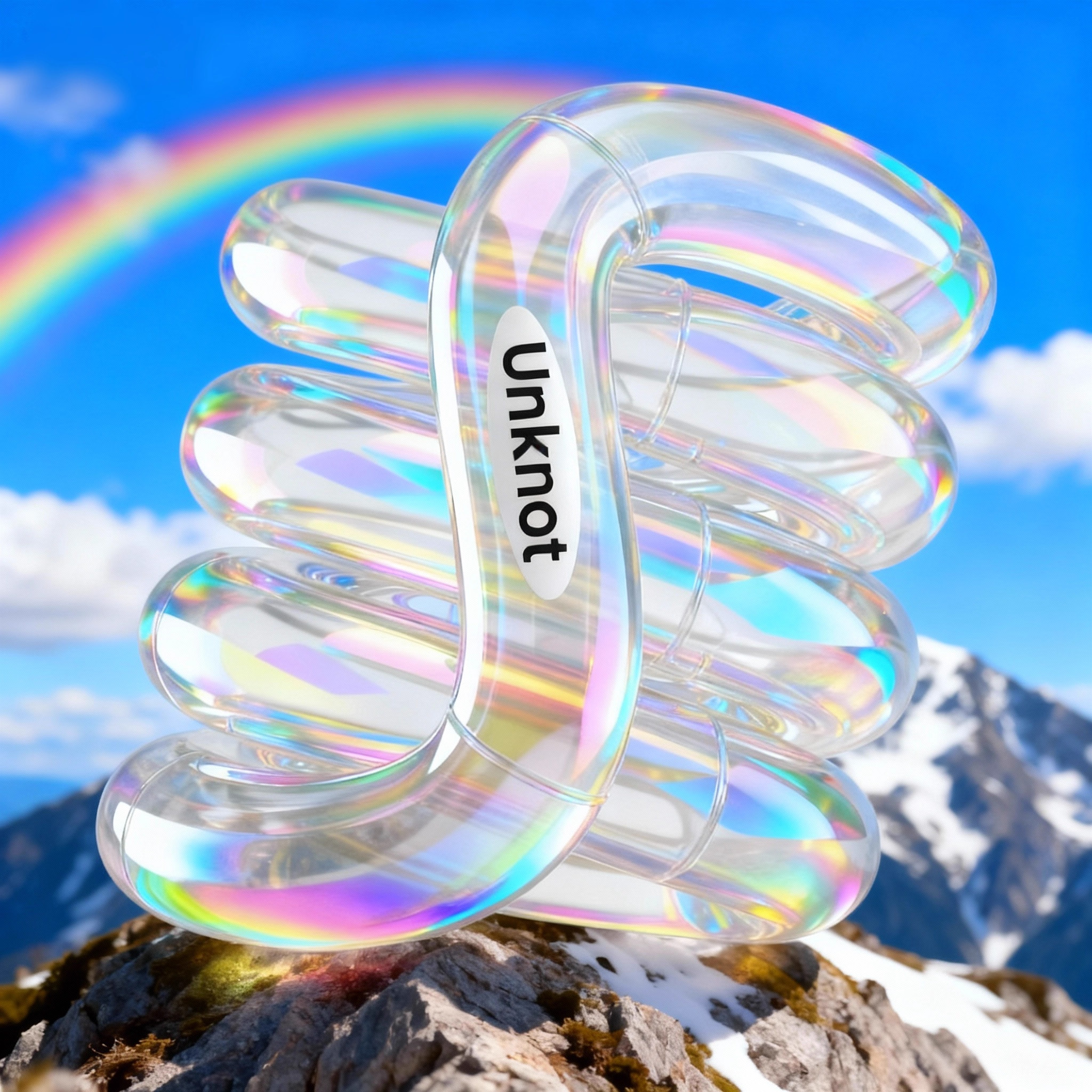 Tangole儿童扭扭乐静音款幻想陶瓷系列炫彩透明ADHD解压玩具捏捏