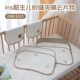 婴儿云片枕0到6个月以上纯棉夏季 新生儿防吐奶枕巾初生宝宝小枕头
