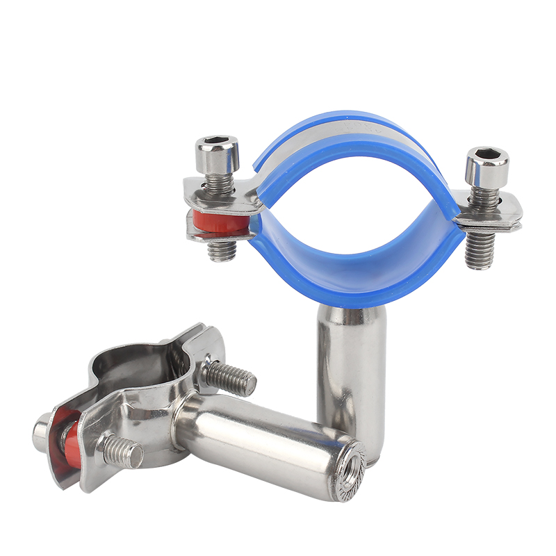 304不锈钢管支架焊接水管固定管夹圆管卡扣抱箍管卡PVC锁紧箍8