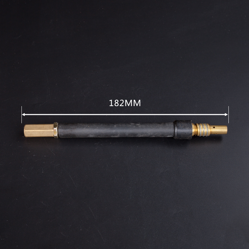 奥宾仕二氧化碳焊枪15AK弯管 二保焊机配件 CO2气瓶焊枪 直弯管