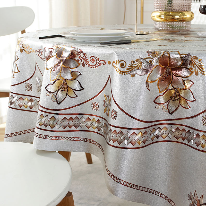 正方形桌布防水防油防烫免洗桌垫四方桌八仙桌PVC餐桌盖布方几垫