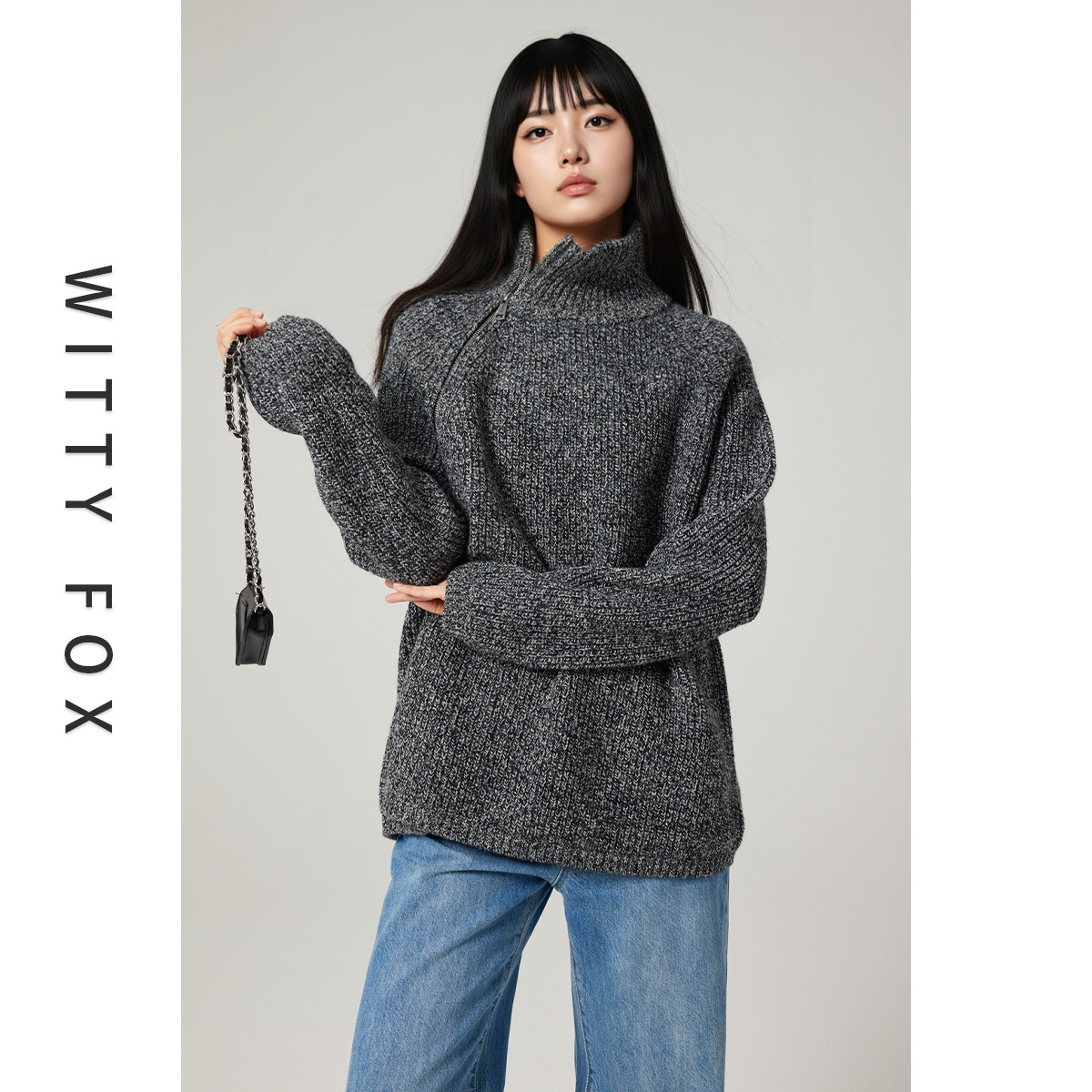 WITTYFOX大表姐同款氛围感毛衣