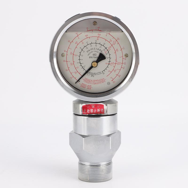 中恒耐震压力扭矩表多表盘耐震高精度指针指示压力多规格