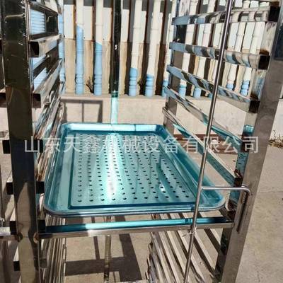 江苏南京浦口区加厚材质架子车食品厂馒头包子架子车冷冻架子车烧