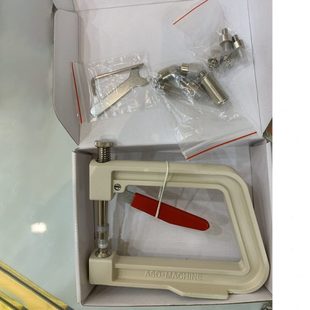半圆无孔珍珠铆钉手工钉珠机 手动钉珠机 配模具四爪钉供应