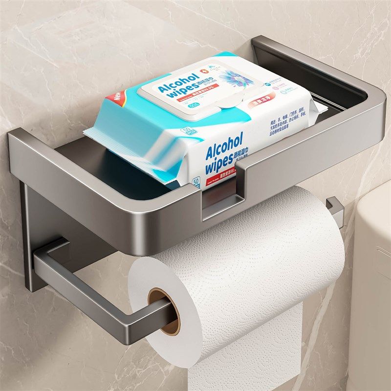 百悍卷纸盒卫生间免打孔壁挂式擦手纸盒浴室厕所卷纸器大卷纸架,家装主材,卷纸器/纸巾架,淘宝优惠券,粉丝福利购,淘宝优惠卷