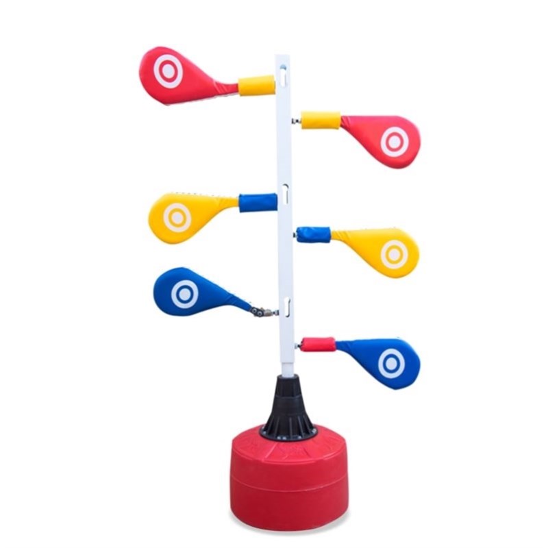 跆拳道脚靶训练踢靶立式不倒翁多位脚靶固定架儿童道馆训练器材