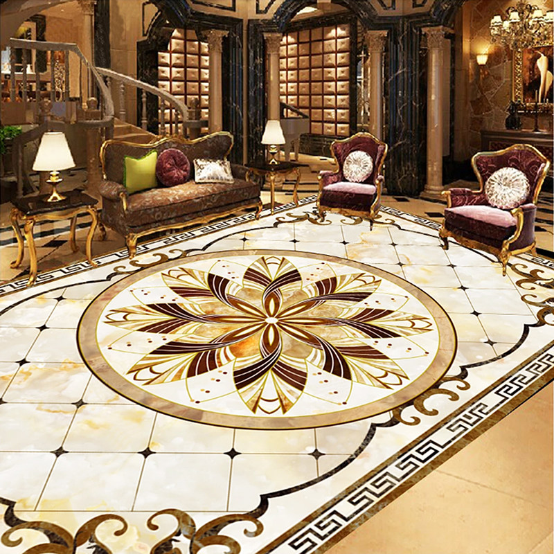 瓷砖pvc地板贴自粘阳台过道地面装饰客厅防水防滑耐磨ins地板贴纸,家装主材,地板革,淘宝优惠券,粉丝福利购,淘宝优惠卷